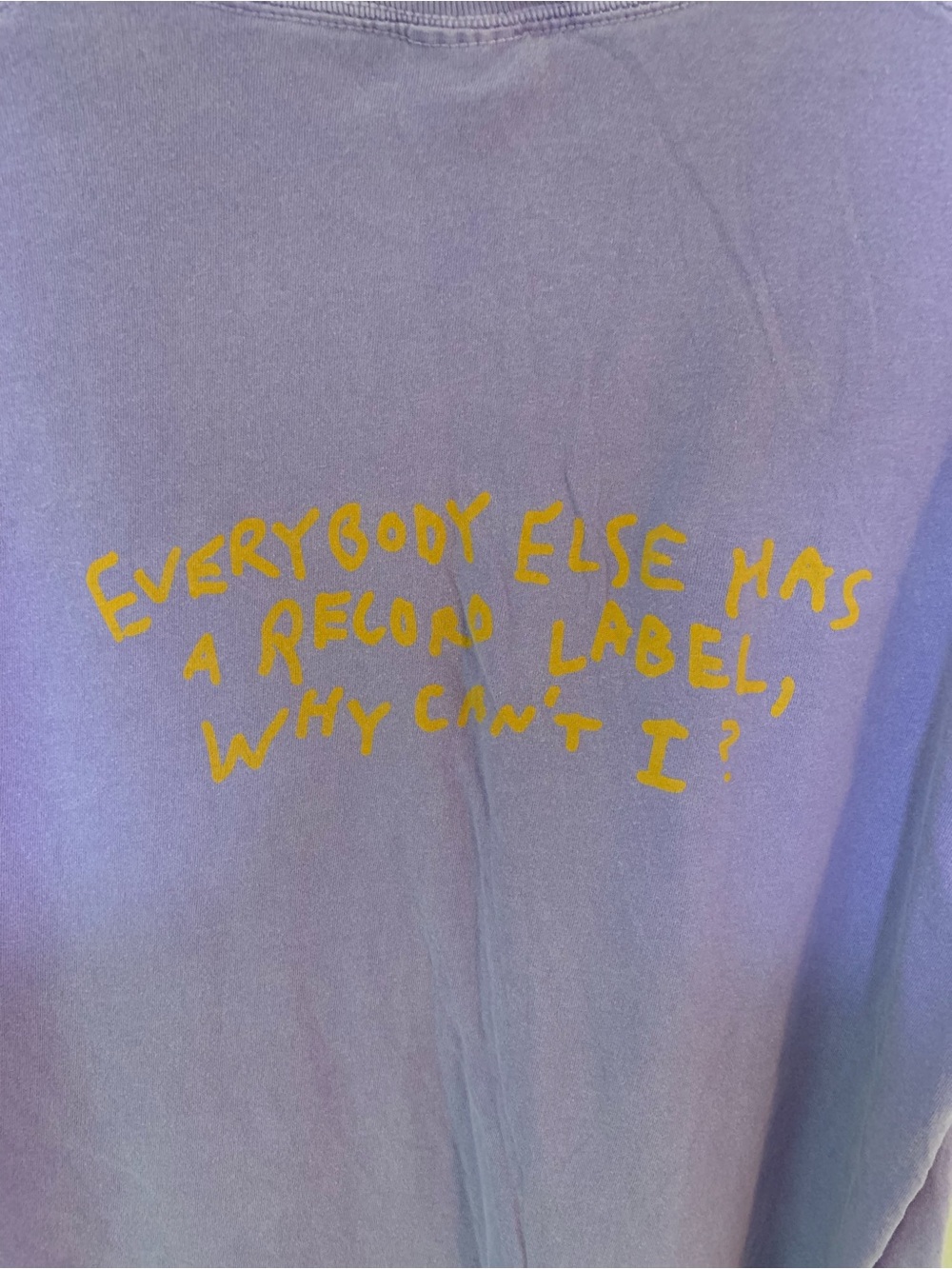 Husky Pants Records (Ryley Walker) Comfort Colors Pocket Tee - Size L - Picture 4 of 5